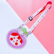 4入組可愛卡通蕃茄女孩印花加水暖水袋,可掛於脖子上,便攜,多功能手套暖器,適用於冬天 - 彩色 - 查看 10