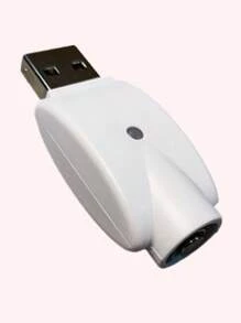 2pcs Ego 510 Thread Charger Universal USB Cable Charger For Ego Evod 510 Ego-T Ego-C Battery USB Charger - White - View 6