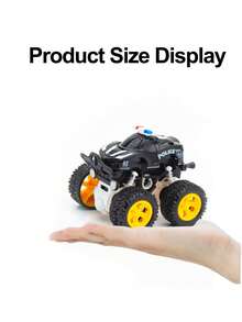 1入組兒童越野玩具車,男孩惯性滑行小車,四輪驅動可360度旋轉的自卸車,幼兒園禮物車 - 藍色 - 查看 4