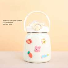 4入組可愛的卡通動物和水果樹脂扁平裝飾,適用於鞋子裝飾、水杯裝飾、diy製作、裝飾品、手帳製作和頭飾等用途。