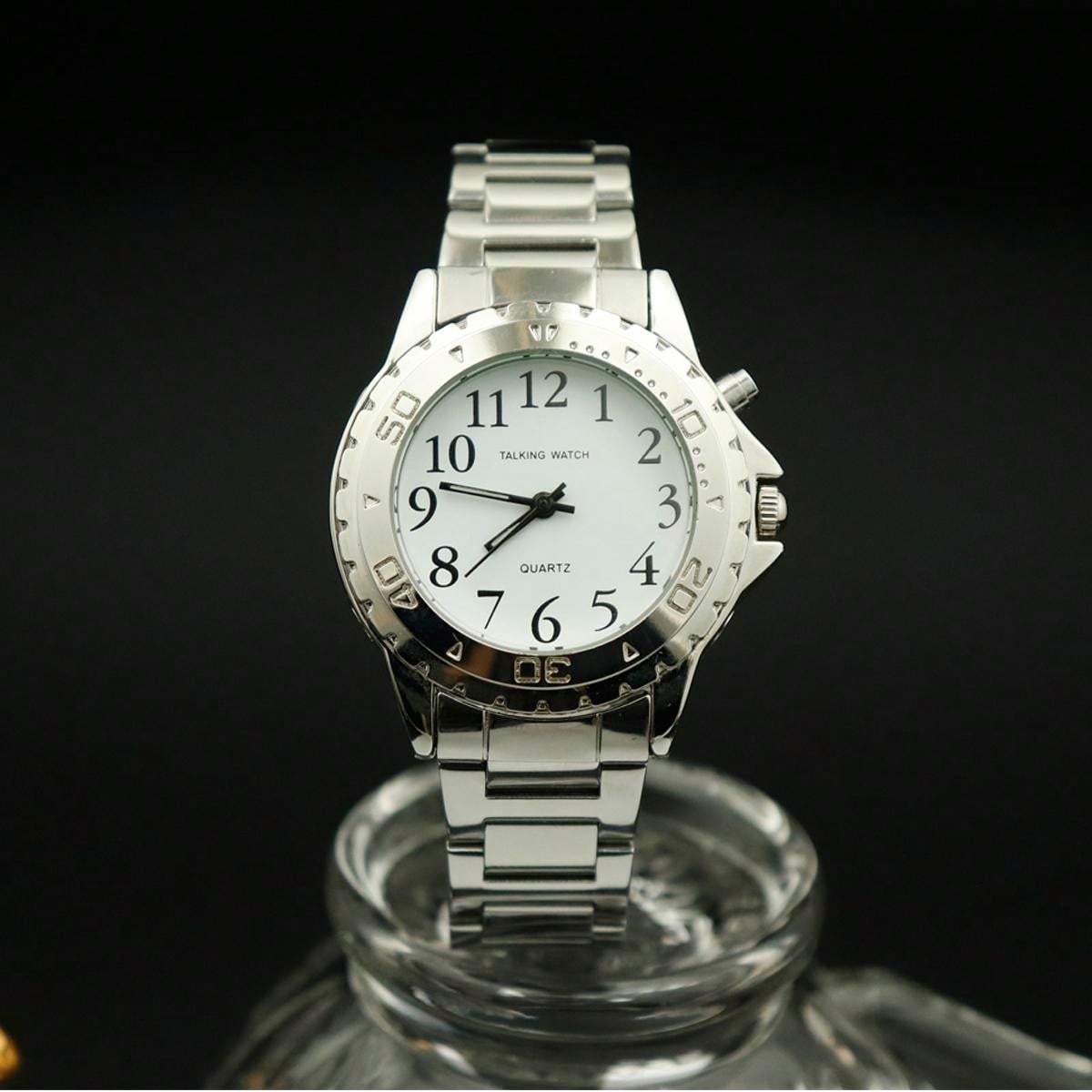 Women's Automatic English Speaking Watch For Blind People With Hourly
