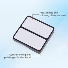 Professional 2-In-1 Pool Cue Tip Repair Tool - Fully Functional, Easy To Use, Portable Billiards Shaft Repair Kit - Black - View 3