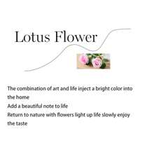 12 Piezas Rosa Roja (tela De Seda Hilada) - Rojo - Ver 3