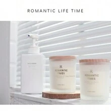 Aromatherapy Soy Wax Candle With Essential Oil For Home Usage, Scented Fragrance Cup For Gift And Decoration - SKU-21-amber Black Pine - View 3