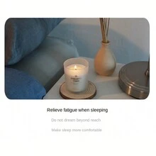 Aromatherapy Soy Wax Candle With Essential Oil For Home Usage, Scented Fragrance Cup For Gift And Decoration - SKU-21-amber Black Pine - View 2