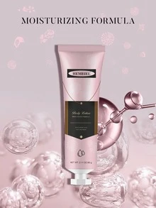HEMEIEL 1pc Rejuvenate Your Skin With  Body Lotion,With Shea Butter & Nicotinamide - Suitable For All Skin Types! - Pink - View 2