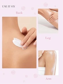 HEMEIEL 1pc Rejuvenate Your Skin With  Body Lotion,With Shea Butter & Nicotinamide - Suitable For All Skin Types! - Pink - View 8