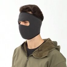 Sun Protective Anti UV Winter Face Mask & Ski Neck Gaiter - Cold Weather Half Balaclava - Pink - View 7