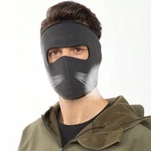 Sun Protective Anti UV Winter Face Mask & Ski Neck Gaiter - Cold Weather Half Balaclava - Pink - View 3