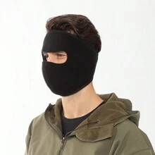 Sun Protective Anti UV Winter Face Mask & Ski Neck Gaiter - Cold Weather Half Balaclava - Pink - View 5