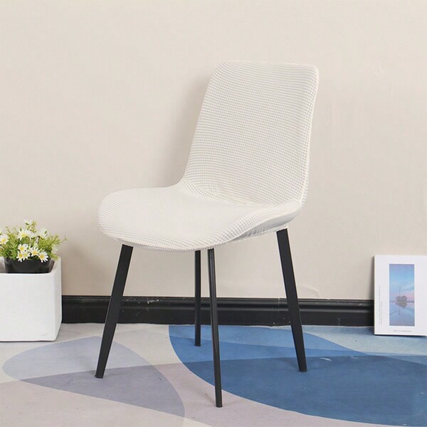 Household Plaid ConcaveShaped Chair Cover, Universal Four Seasons