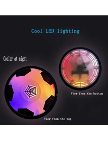 Floating Soccer Ball With Light & Music Indoor Sports Toys For Father & Son Interacting, New Year Gift Holiday Present (Battery Not Included) - Multicolor - View 7