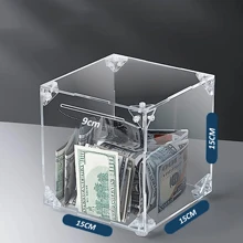 Money Boxes - Clear - View 2