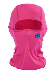 1pc Butterfly  Printed Mask Hood For Men And Women Outdoor Riding Balaclava Hat Windproof And Sunscreen Sun Hat - Multicolor - View 7