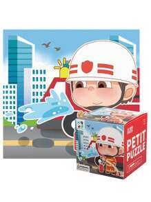 Puzzle Toys For Kids, Animals & Transportation Theme, Educational Birthday Gift, Both Boys & Girls - Firefighter 36PCS - View 2