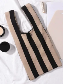 夏季時尚彩塊圖案可愛女士手提包 - 彩色 - 查看 9