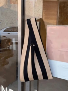 夏季時尚彩塊圖案可愛女士手提包 - 彩色 - 查看 10