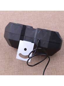 Faro LED auxiliar luz delantera gemelo de 18 LED de gran potencia para coche moto bicicleta electrica - Negro - Ver 6