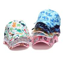 男女童戶外運動沙灘棒球帽 - 米色 - 查看 6