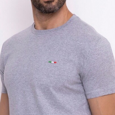 Camiseta Masculina Premium Básica Casual Itália