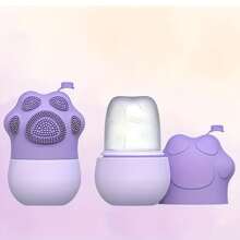 1入組面部矽膠冰滾輪,面部冰滾輪護膚工具,面部按摩減少眼部浮腫美容禮物,適用於女性 - 紫色 - 查看 6