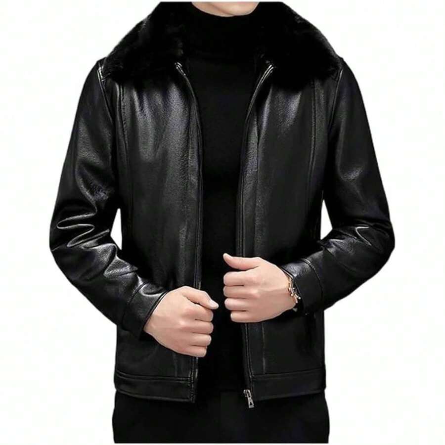 Chamarra Motociclista Para Hombre Rompevientos Moda