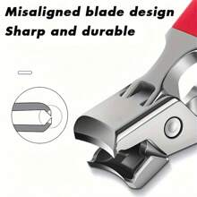 1入重型剪刀片剪貼,適用於內陷腳指甲和厚實指甲 - 男性,老年人和女性專用趾甲剪 - 大號剪刀,剪輕鬆無痛 - Dark Green - 查看 3