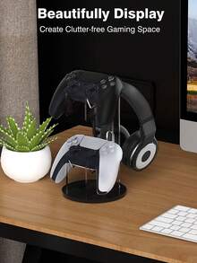 1 件壓克力耳機支架遊戲控制器展示架支架 - 炫彩 - 查看 5