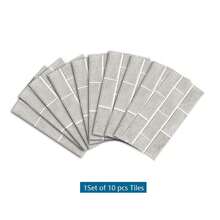 10pcs Wall Tile Style Peel And Stick Backsplash Tiles, Waterproof Kitchen Tile Stickers, Thick Crystal Removable Backsplash For Kitchen - Multicolor - View 8