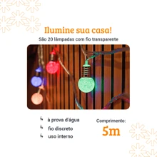 Indoor String Lights - Màu vàng - Xem 2