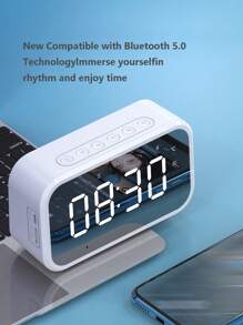 1入組立體聲書桌無綫音箱 - 白色 - 查看 2