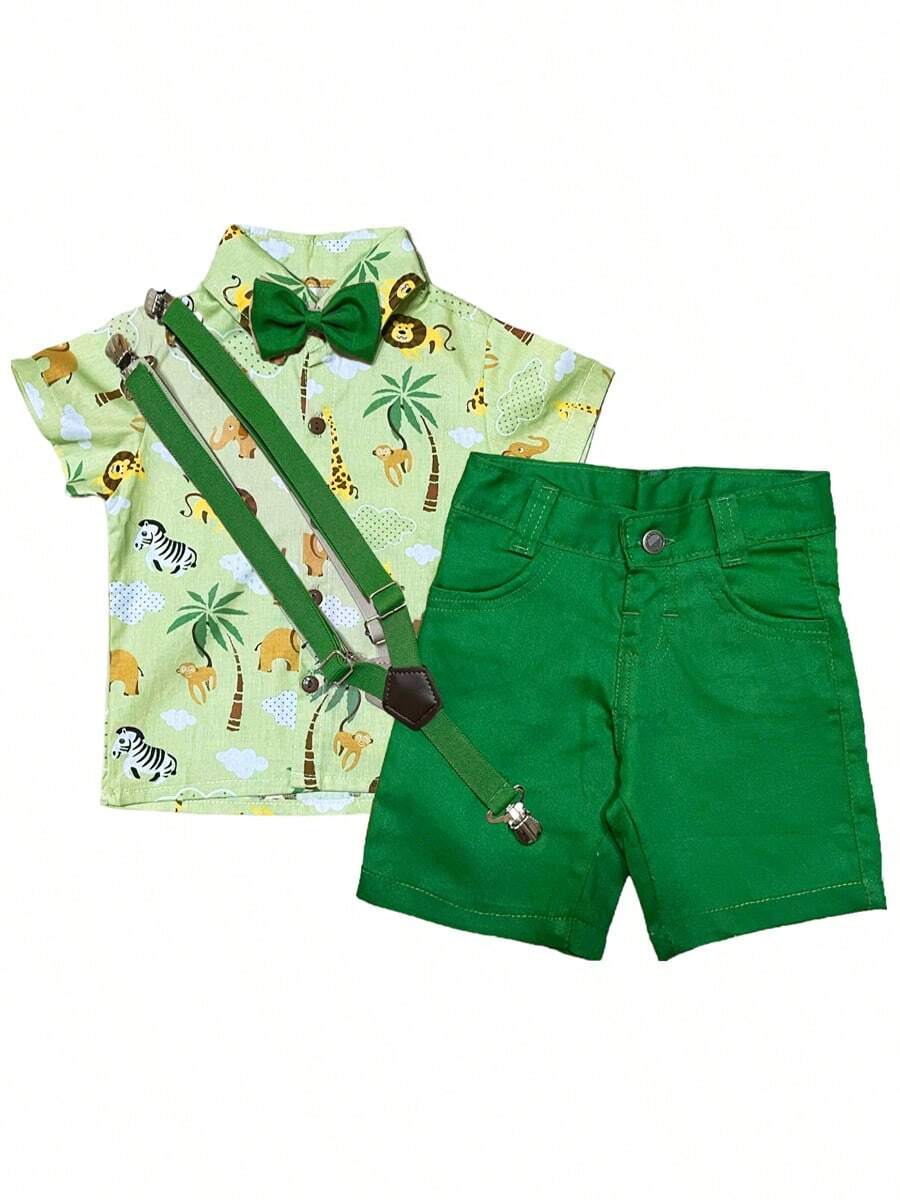 Young Boys Sets - 綠色 - 查看 1