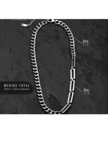 Men'S Chain Necklaces - 銀色 - 查看 4