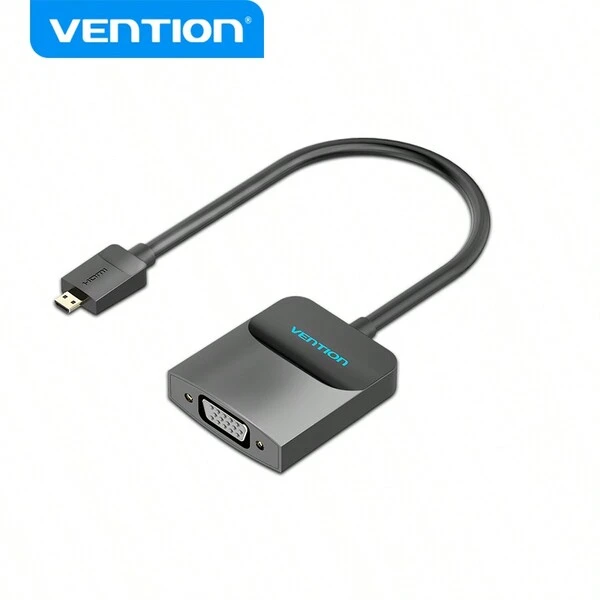 VENTION Micro HDMI To VGA (Male To Female) 1080P Micro HDMI To VGA ...