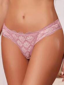 Women Sexy Lingerie Sets - Pink - View 4