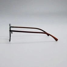 Cankuyz Latest Non-Mainstream Design Eyeglasses Frame For Anti-Blue-Ray & Near-Sightedness With Radiation Protection, Suitable For Both Genders - Black - View 5