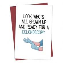 1pc Funny Birthday Card, Birthday Prank Card, Naughty Funny Cards For Sister And Brother, Rude Joke Cards For Friends, Her Or Him - Multicolor - View 1