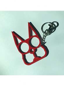 Cute Cat Keychain Hanging Buckle Car Hanging Buckle For Men Women Fashion Backpack Ornament Outdoor Backpack Charm Keychain - Mint Blue - View 5