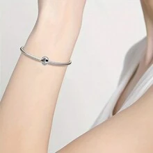 1入不鏽鋼復古骷顱形珠子,可用於diy手鏈、項鏈,是豪華珠寶禮物 - A - 查看 5