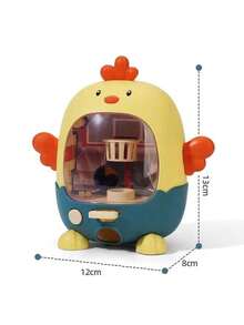 1隨機顏色兒童桌上指尖籃球遊戲,配有多種解謎遊戲,用於腦力訓練的玩具 - 彩色 - 查看 7