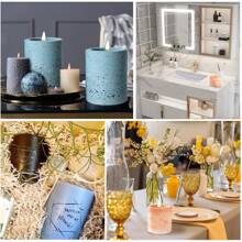 Kaarsen mallen - Wit - Bekijken 3