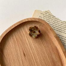 Exquisite Acetic Acid Flower Design Hair Claw Clip For Women, Small Size For Hair Accessories, Suitable For Side Hair Clips And Fringe Clips - Style 8 - View 13