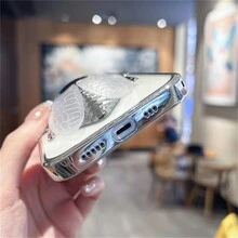 通用手機殼支撐貼和鍍鉻昆蟲形縮疊可摺疊支架,帶背膠貼 - 綠色 - 查看 4