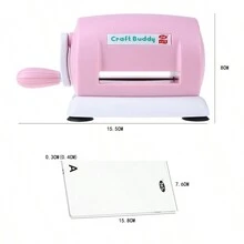 CYFUN DESIGN 3 cái tem cầm tay DIY, Thớt nhựa màu hồng DIY - Hồng - Xem 11