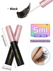 1PC 5ml New Upgrade Black Lash Perm Glue Adhesive Lash Lifting Glue For Eyelash Lift Perming Easy To Comb Cosmetics Tools