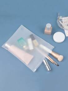 10入組透明旅行收納袋 防水內衣襪子毛巾密封袋,多功能服裝密封袋 適用旅行 - 無色 - 查看 5