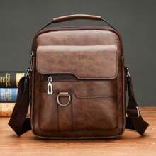 男士复古 PU 皮革单肩包 男士商务挎包 斜挎包 斜挎包 侧包 方形包 商务休闲 防水 情人节 男士礼物 父亲节礼物 夏季学院包 中世纪老爹复古包 新生书包 返校 多功能宿舍 大学 男士斜挎包 男士包 斜挎包 侧包 学生 学校用品 秋季邮差包 男士包 圆筒包 复古款 万圣节 圣诞节 - 摩卡棕 - 查看 2