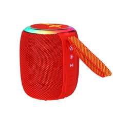 Portable Bluetooth Speaker Usb Sd Fm Rgb Wireless Speaker - Red - View 5