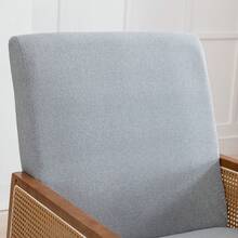 Comfortable Rocking Chair For Living Room - Light Grey - View 11