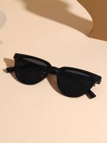 1 件女士超大时尚眼镜，夏季必备品，非常适合驾驶，大镜框打造更纤细的外观，非常适合日常生活和户外旅行配件 - 彩色 - 查看 3